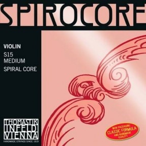 Thomastik Spirocore S15 - struny skrzypcowe 4sls4