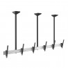Showgear PCM4555L-3 Triple Screen Ceiling Mount Long - 1 Showgear PCM4555L-3 Triple Screen Ceiling Mount Long - 1