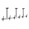 Showgear PCM4555S-3 Triple Screen Ceiling Mount Short - 1 Showgear PCM4555S-3 Triple Screen Ceiling Mount Short - 1