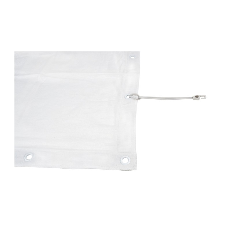 Showgear Square Cloth Dekomolton 160 g/m2 - 540 x 540 cm, white - 3