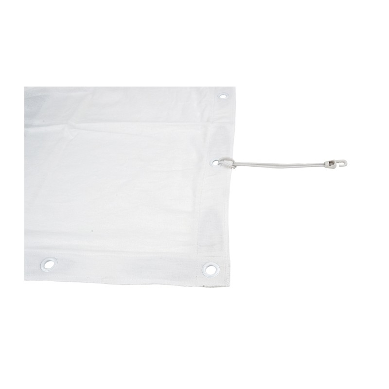 Showgear Square Cloth Dekomolton 160 g/m2 - 540 x 540 cm, white - 4