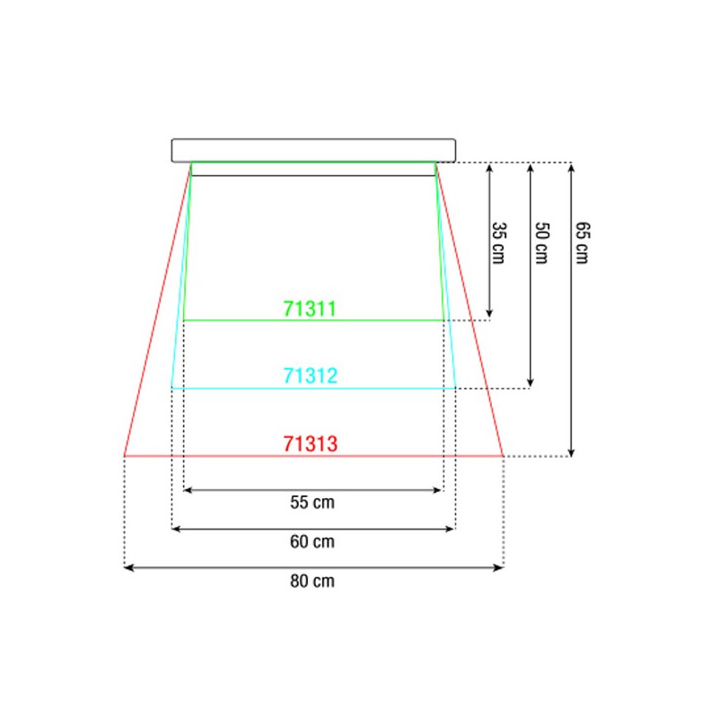 Showgear Rain Cover 60 cm - 10