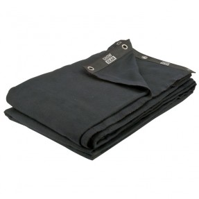 Showgear Backdrop Stagemolton 320 g/m2 - 600x600, black - 1
