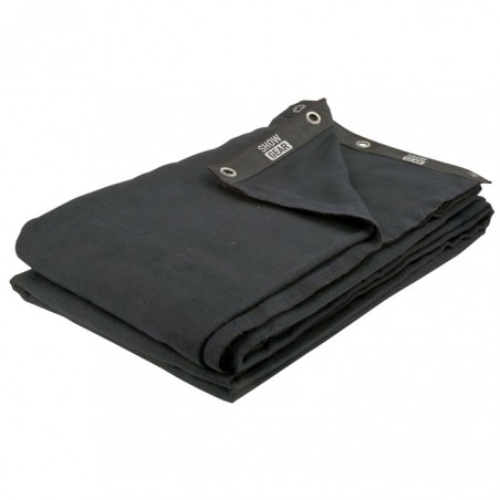 Showgear Backdrop Stagemolton 320 g/m2 - 600x600, black - 1