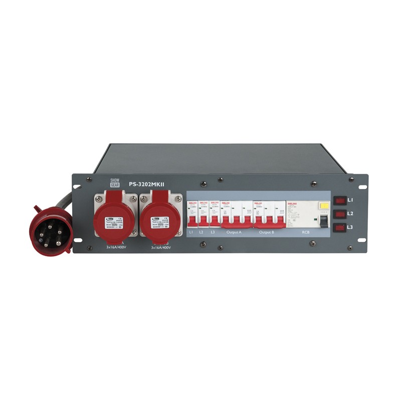 Showgear PS-3202 MKII CEE 32 A - 1 Showgear PS-3202 MKII CEE 32 A - 1