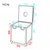 Showgear Case for 50 cm Mirror Ball - 2