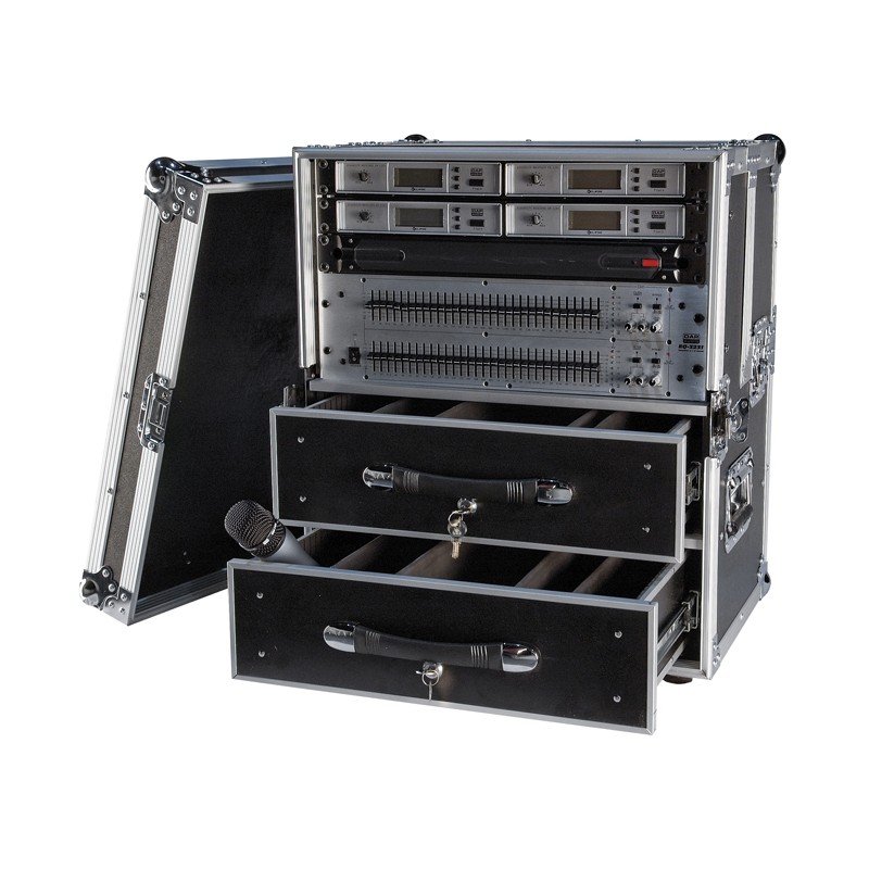 Showgear Wireless Microphone Case 2 - 2 Showgear Wireless Microphone Case 2 - 2