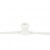 Showgear Festoon Light E27 - 50 cm spacing - white - 50 m - 3