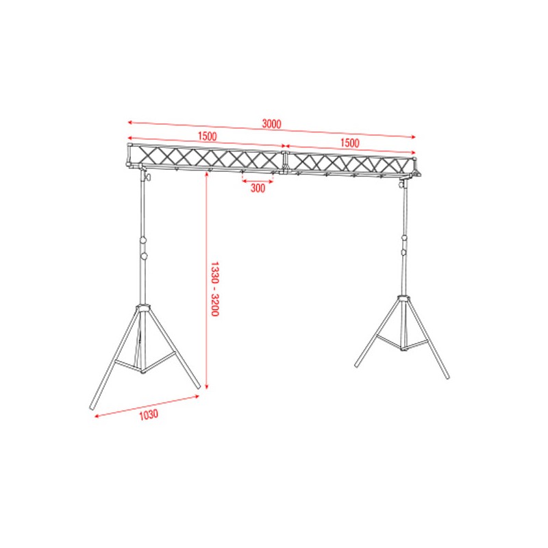 Showgear Light Bridge Set - 2