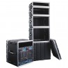 Showgear Double Door Case - 8U, ABS - 3