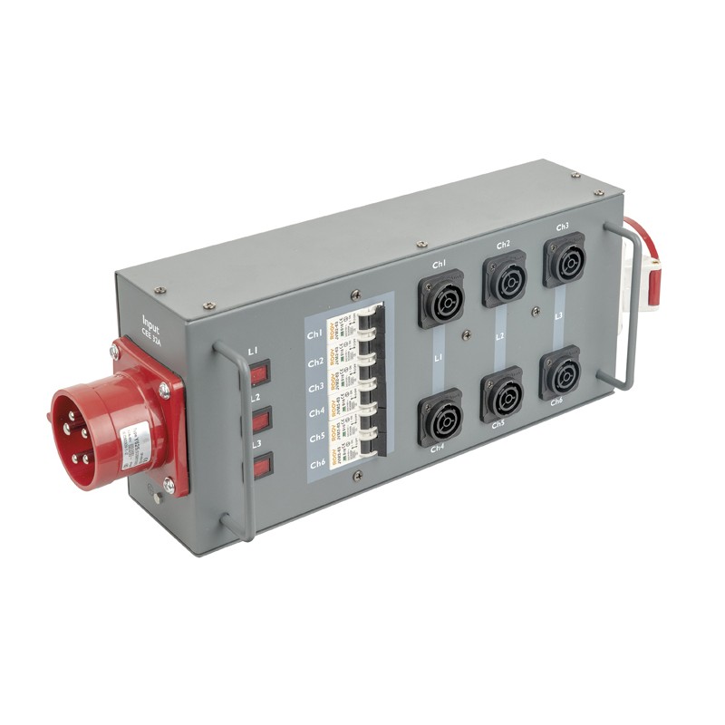 Showgear Power Split 32 True CEE 32 A - 3 Showgear Power Split 32 True CEE 32 A - 3