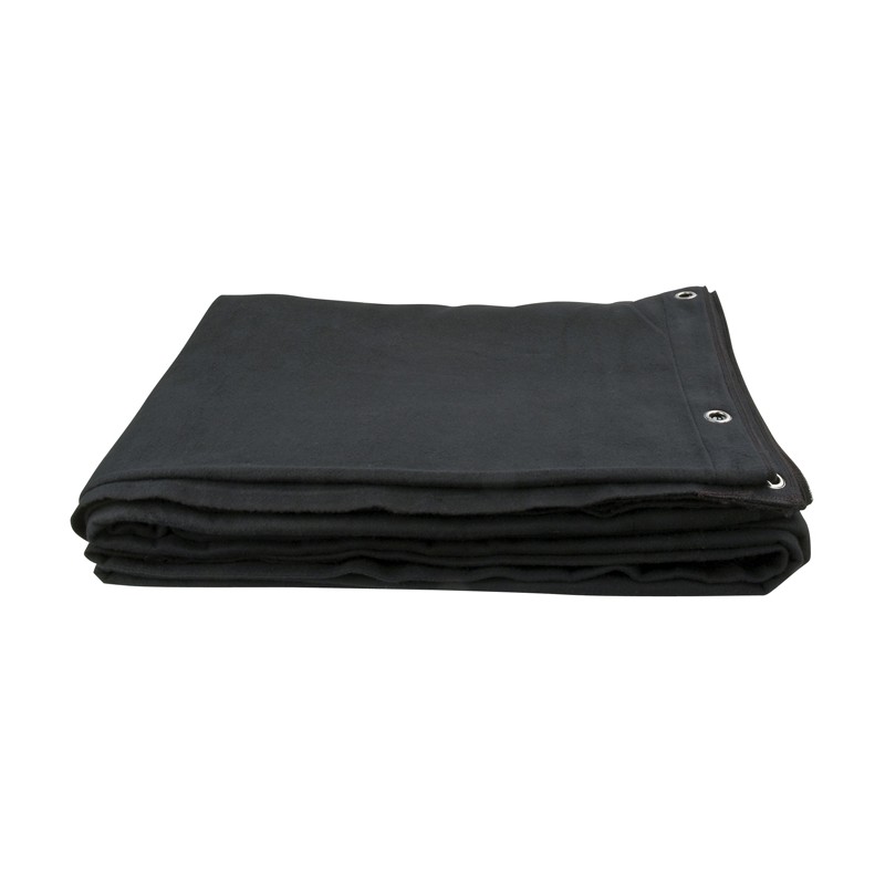 Showgear Backdrop Dekomolton 160 g/m2 - 600x300, black - 2