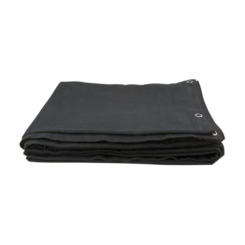 Showgear Backdrop Stagemolton 320 g/m2 - 300x450, black - 1 Showgear Backdrop Stagemolton 320 g/m2 - 300x450, black - 1