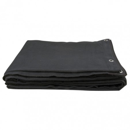 Showgear Backdrop Stagemolton 320 g/m2 - 300x450, black - 1