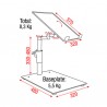 Showgear DJ Player Stand - 3 Showgear DJ Player Stand - 3