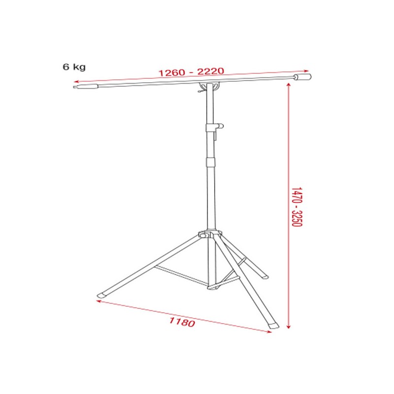 Showgear Microphone Stand - Overhead - 2 Showgear Microphone Stand - Overhead - 2
