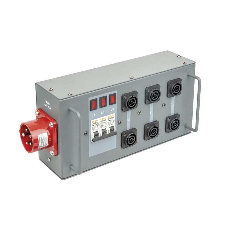Showgear Power Split 16 True CEE 16 A - 2 Showgear Power Split 16 True CEE 16 A - 2