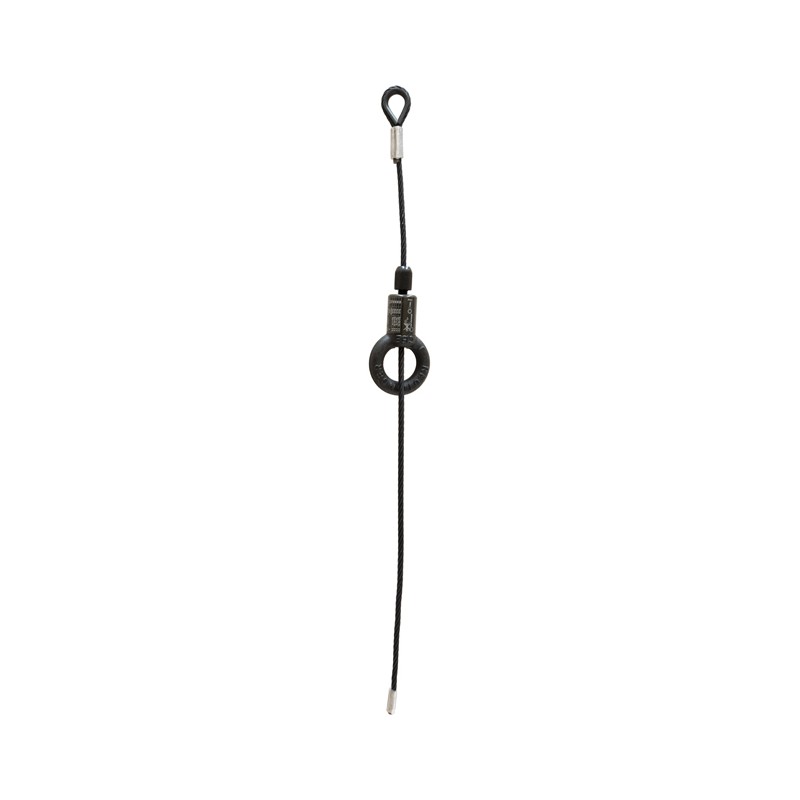 Showgear Black wire rope 6 mm, BGV-C1 - 1 Showgear Black wire rope 6 mm, BGV-C1 - 1