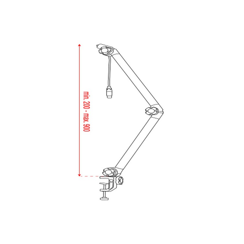 Showgear Broadcast Stand PRO - 2 Showgear Broadcast Stand PRO - 2