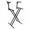 Showgear Keyboard Stand Double Layer MKII - 1 Showgear Keyboard Stand Double Layer MKII - 1
