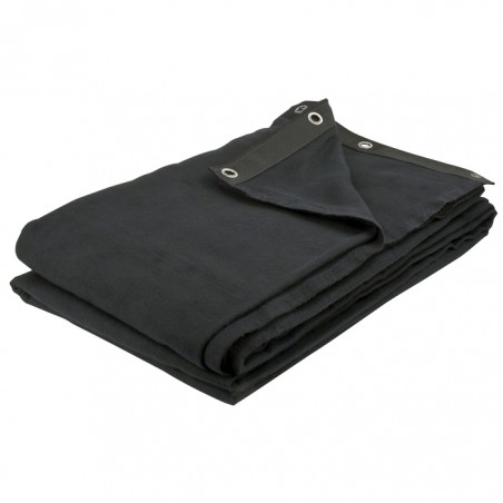 Showgear Backdrop Dekomolton 160 g/m2 - 300x300, black - 1