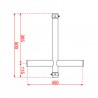 Showgear T-Downrigger (70475B) - 3