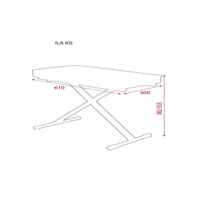 Showgear Keyboard Bench Pro - 2 Showgear Keyboard Bench Pro - 2