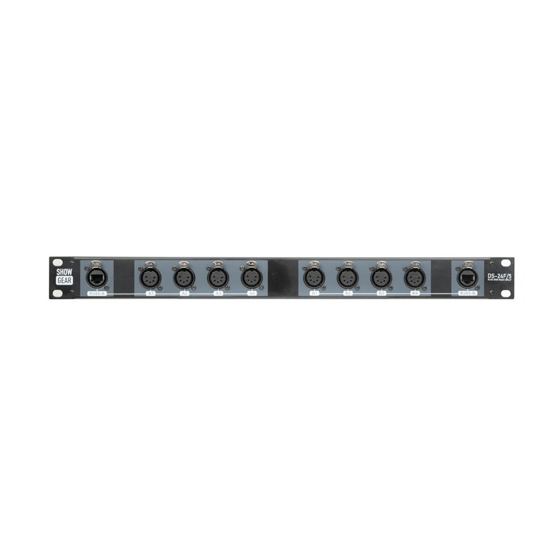 Showgear DS-24F/5 DMX Rack Split - 1 Showgear DS-24F/5 DMX Rack Split - 1