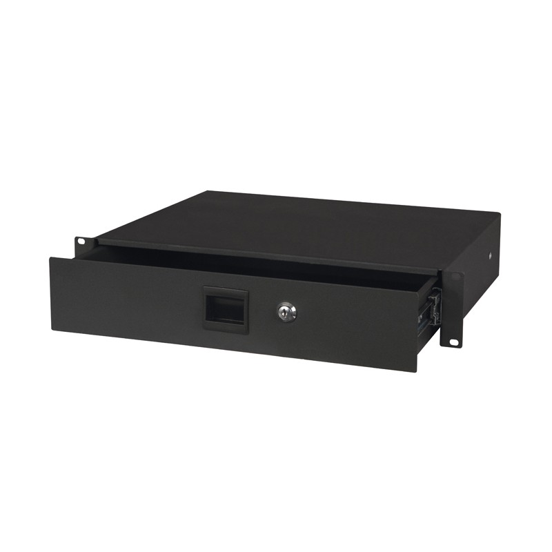 Showgear 19 Inch Drawer with keylock 2U - 2