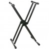 Showgear Keyboard Stand - Double Frame - 1 Showgear Keyboard Stand - Double Frame - 1