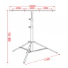 Showgear Metal Medium Light Stand - 2 Showgear Metal Medium Light Stand - 2