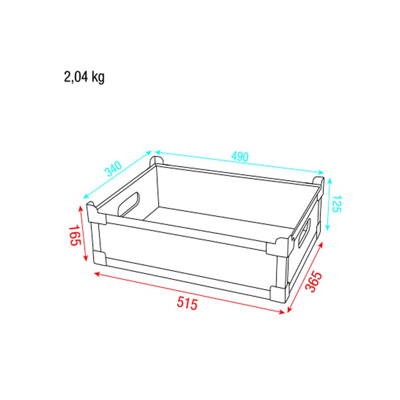 Showgear Stack Case Value Line - H1 - 2