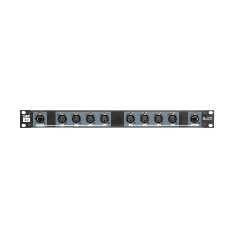Showgear DS-24F/3 DMX Rack Split - 1 Showgear DS-24F/3 DMX Rack Split - 1