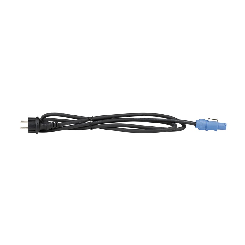 Showgear 19" 1U Socketstrip 7 With powerCON input - 3 Showgear 19" 1U Socketstrip 7 With powerCON input - 3
