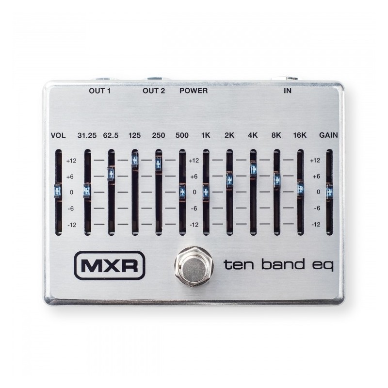 MXR M108S Ten Band Equalizer silver - kostka gitarowa