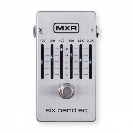 MXR M109S Six Band Equalizer silver - kostka gitarowa