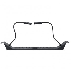 Showgear 19 Inch Rackmount Light 1U, 2 x White GooseLED - 1