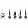 Showgear CS-4F/3 - 4-channel DMX shuttle snake via network cable - 2 Showgear CS-4F/3 - 4-channel DMX shuttle snake via network cable - 2