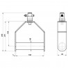 Showgear Single Downrigger (70477B) - 2