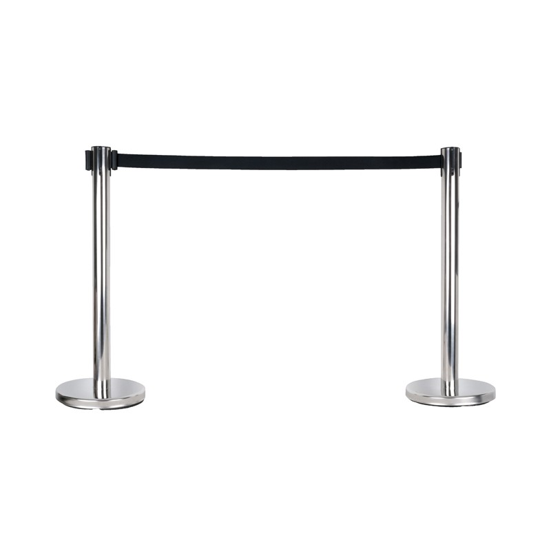 Showgear 2 m Adjustable Crowd Barrier Silver - 2 Showgear 2 m Adjustable Crowd Barrier Silver - 2