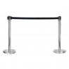 Showgear 2 m Adjustable Crowd Barrier Silver - 2 Showgear 2 m Adjustable Crowd Barrier Silver - 2