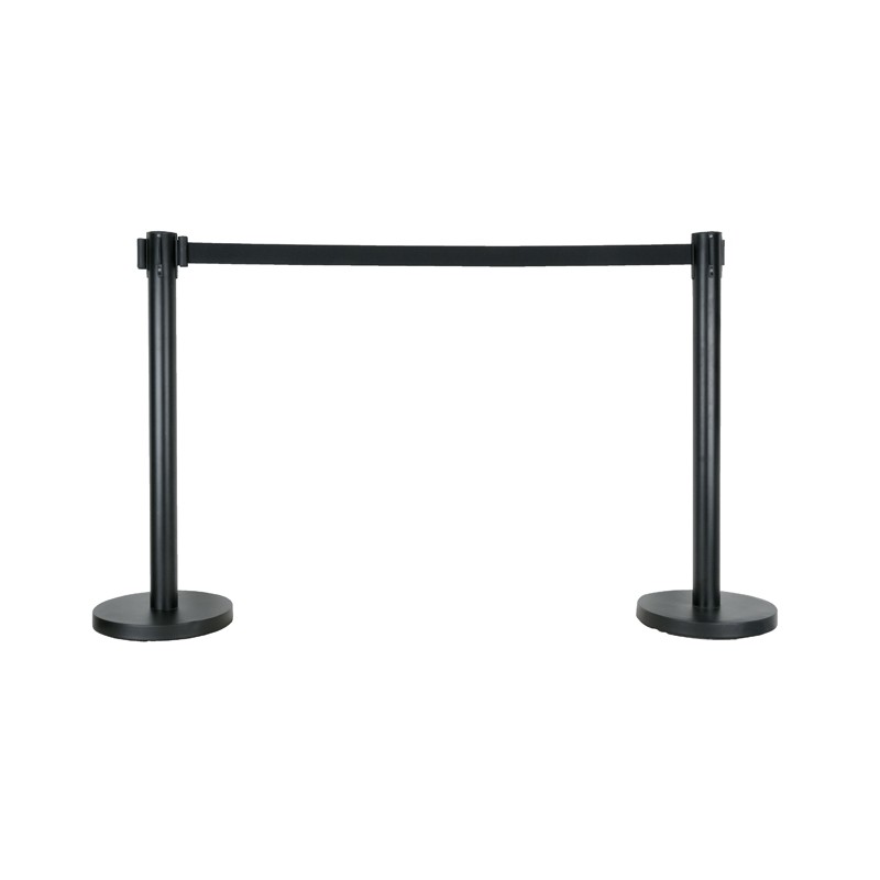 Showgear 2 m Adjustable Crowd Barrier Black - 2 Showgear 2 m Adjustable Crowd Barrier Black - 2