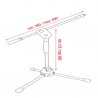 Showgear Microphone Stand - Ergo 2 - 2 Showgear Microphone Stand - Ergo 2 - 2