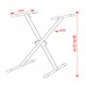 Showgear Keyboard Stand Ergo1 - 4