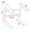 Showgear Laptop Stand - 4 Showgear Laptop Stand - 4