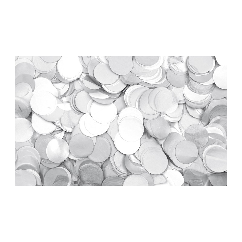 Showgear Show Confetti Round Ø55 mm (60912WH) - 1 Showgear Show Confetti Round Ø55 mm (60912WH) - 1