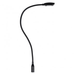 Showgear GooseLight XLR, CW - 45 cm, 3-pin straight, dimmable - 1