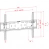 Showgear PLB3770 TV Wall Mount - 2 Showgear PLB3770 TV Wall Mount - 2