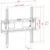 Showgear PLB3255 TV Wall Mount - 2 Showgear PLB3255 TV Wall Mount - 2