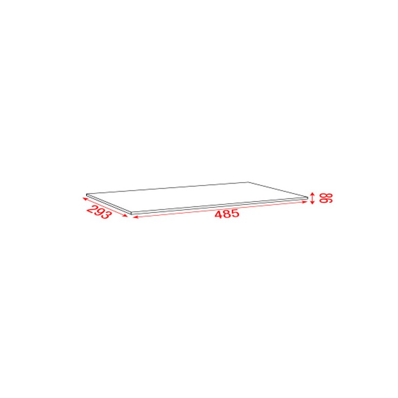 Showgear Shelf for Flatscreen Trolley 6 - 3 Showgear Shelf for Flatscreen Trolley 6 - 3